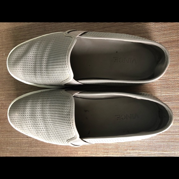 Vince Blair perforated leather slip-on sneakers - Picture 4 of 8
